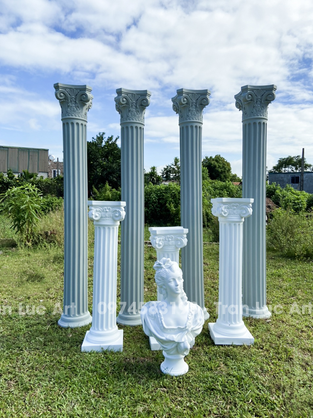 Cột trang trí nhiều kích thước