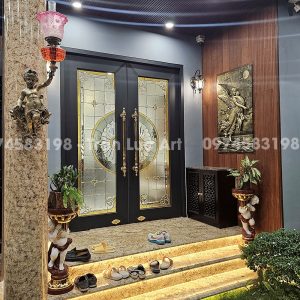 Một góc trang trí hù điêu thiên thần