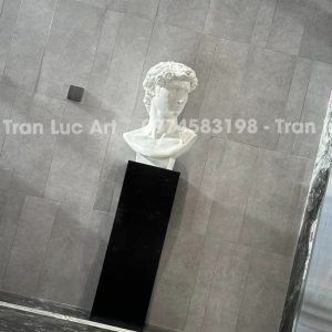 Đầu tượng David kết hợp bục trang trí