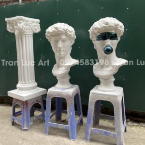 Đầu tượng David chất liệu composite