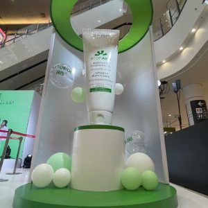 Mô hình composite lọ kem BABÉ